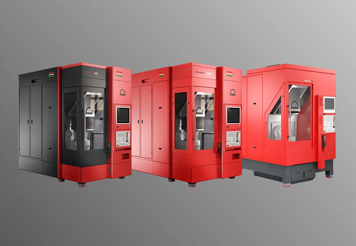KERN Microtechnik CNC machining centers and shop